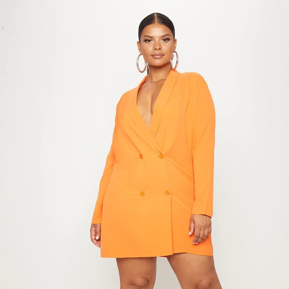 Orange Blazer